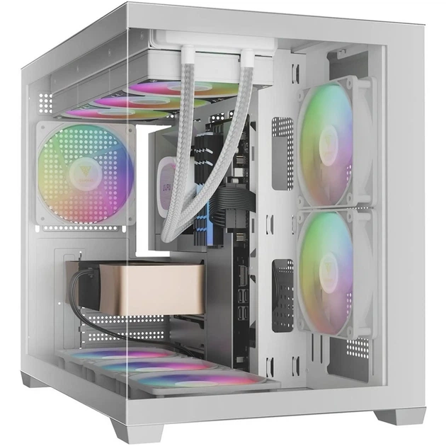 Корпус Gamdias Aura GC10M V2 ARGB White (4711514503166) - зображення 10