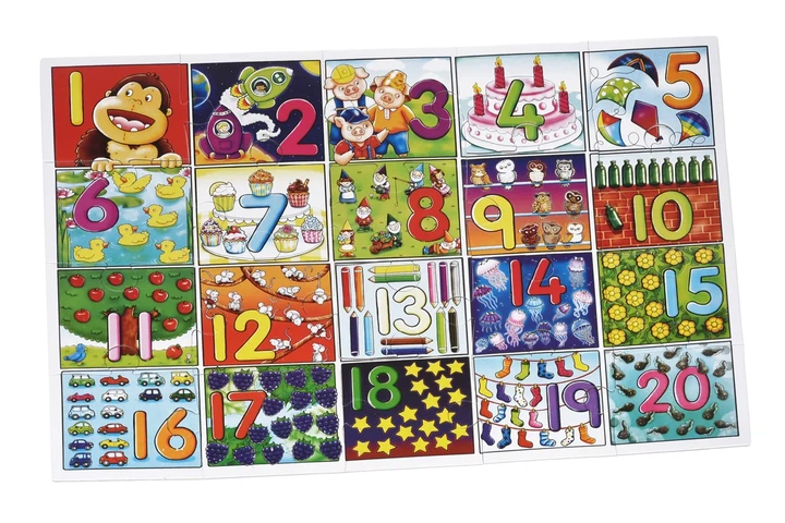 Пазл Same Toy Числа 20ел - зображення 4