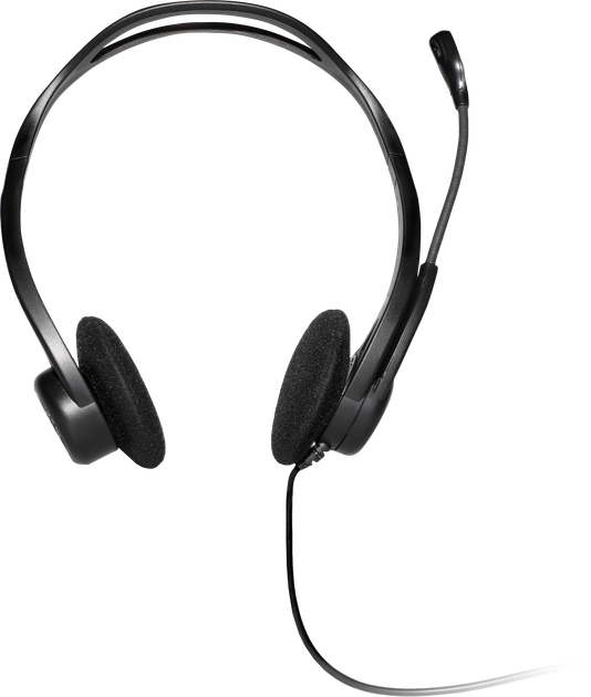 Навушники Logitech 960 з мікрофоном Black (981-000100) - Фото 2 Навушники Logitech 960 з мікрофоном Black (981-000100) - зображення 2