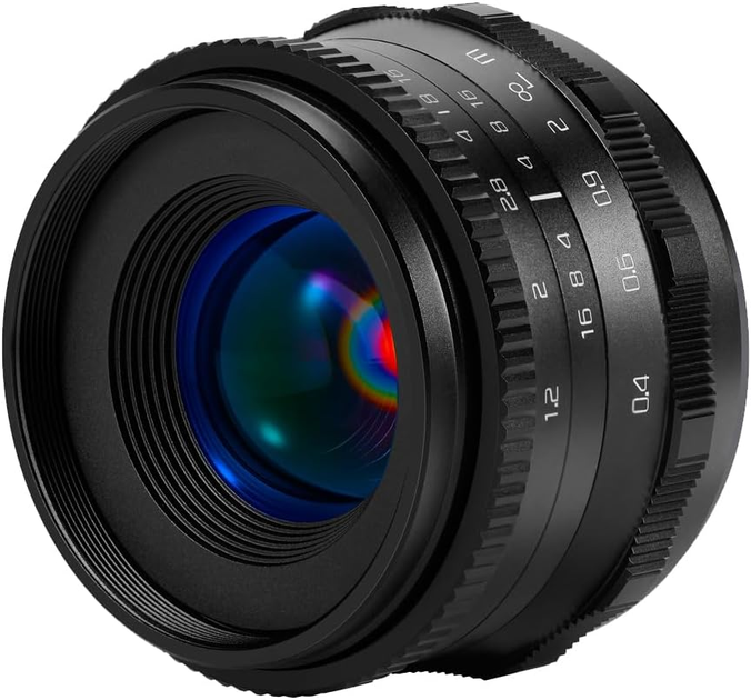 Портретний об'єктив JINTU 35 мм F1.2 з ручним фокусуванням, великою діафрагмою, сумісний з Sony E-mount - Уценка - изображение 2