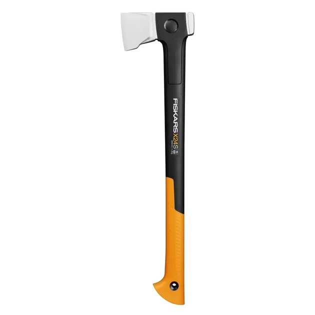 Топор колун Fiskars X24 S для раскалывания древесины длина 60 см сталь черный CС-0016 - изображение 2
