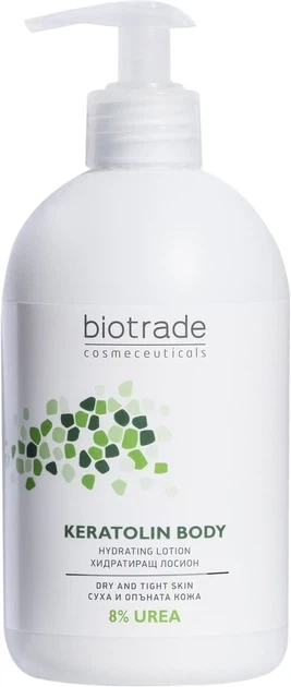 Мочевинный лосьон для тела Biotrade Keratolin Bodi 8% 400 мл - Фото 1 Мочевинный лосьон для тела Biotrade Keratolin Bodi 8% 400 мл - изображение 1