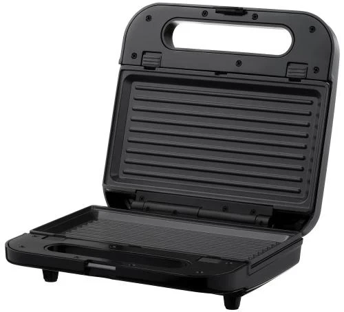 Мультимейкер Ardesto SM-H400S, Black, 700 Вт, 4 пластини: сендвіч, вафельна, гриль, горішниця, антипригарне покриття, індикатор готовності - изображение 2
