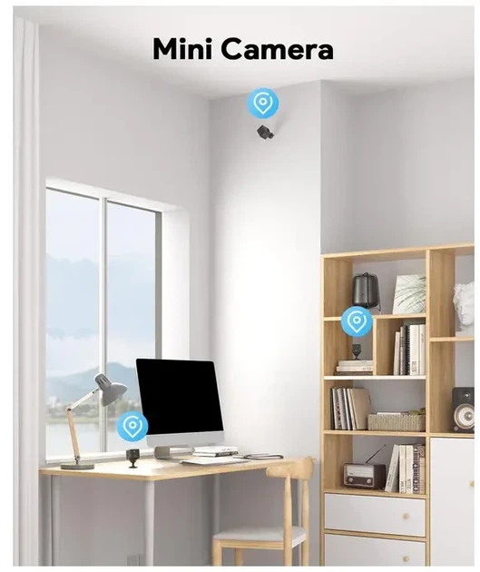 Мини-камера Braload CB71 WiFi Full HD - Беспроводная IP камера с ночным видением и датчиком движения - Б/У - изображение 6