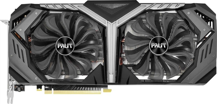 Видеокарта Palit PCI-Ex GeForce RTX 2070 GameRock Premium 8GB