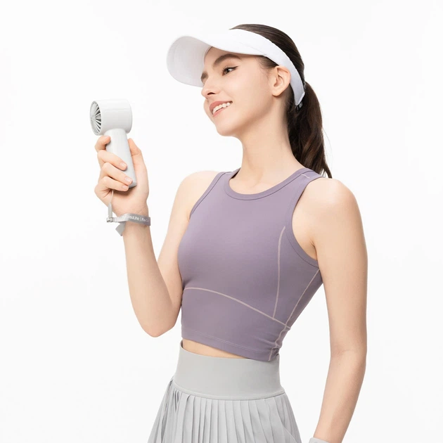 Wentylator Jisulife Handheld Fan 10 Szary - obraz 7