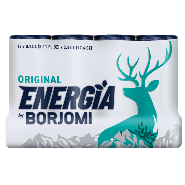 Упаковка напитка безалкогольного Borjomi Energia Сильногазированный Сокосодержащий Оригинальный 0.24 л х 12 шт (4860019003623) - изображение 6