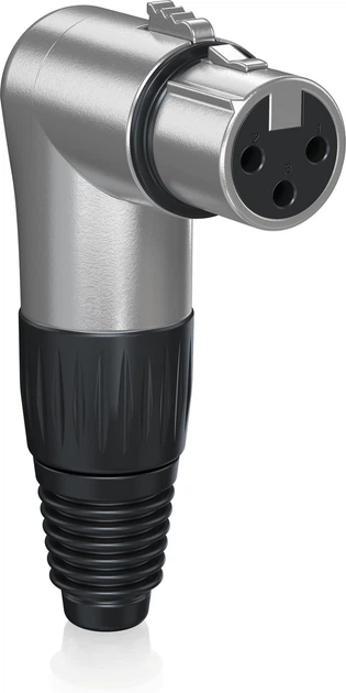Złącze XLR Behringer X3FR-SR żeńskie kątowe 3-pinowe (4033653161282) - Zdjęcie 2 Złącze XLR Behringer X3FR-SR żeńskie kątowe 3-pinowe (4033653161282) - obraz 2