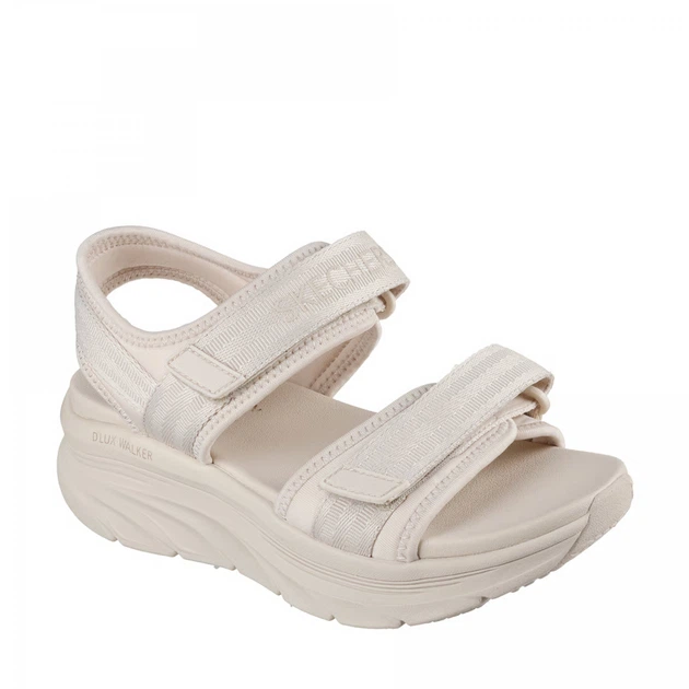 Жіночі сандалі Skechers D`Lux Walker Natural 43 Бежевий 119823-NAT - Фото 2 Жіночі сандалі Skechers D`Lux Walker Natural 43 Бежевий 119823-NAT - изображение 2