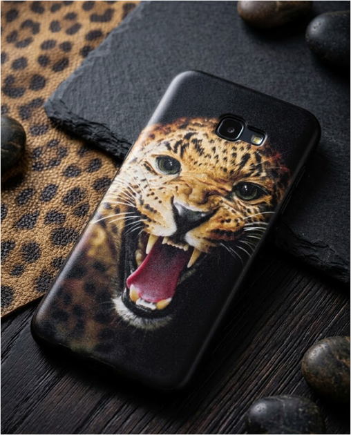Чехол противоударный для Xiaomi Redmi Note 3 силиконовый защита от ударов с изображениями животных - изображение 2