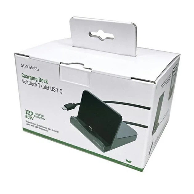 Док-станция 4smarts VoltDock USB-C 60W для планшетов Gunmetal (462261) - изображение 12