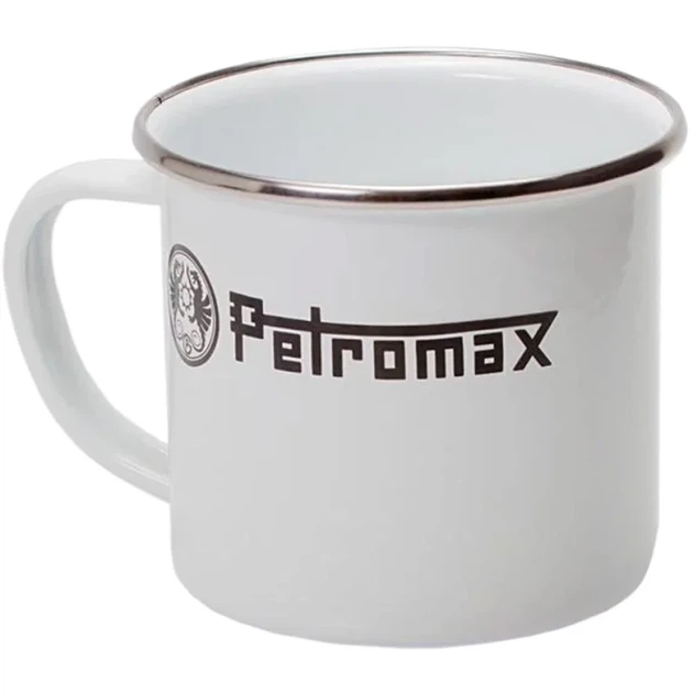 Кружка Petromax Enamel Mug 300мл White - Фото 1 Кружка Petromax Enamel Mug 300мл White - зображення 1