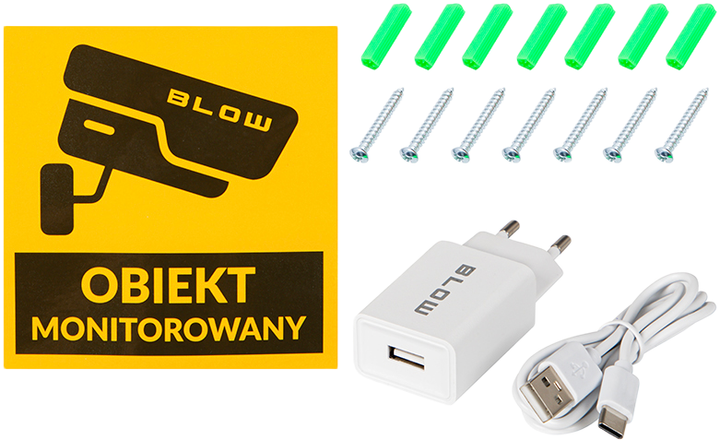 IP-камера Blow H-384 PTZ WiFi 4MP (5900804149002) - зображення 7