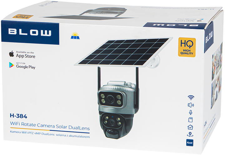IP-камера Blow H-384 PTZ WiFi 4MP (5900804149002) - зображення 8