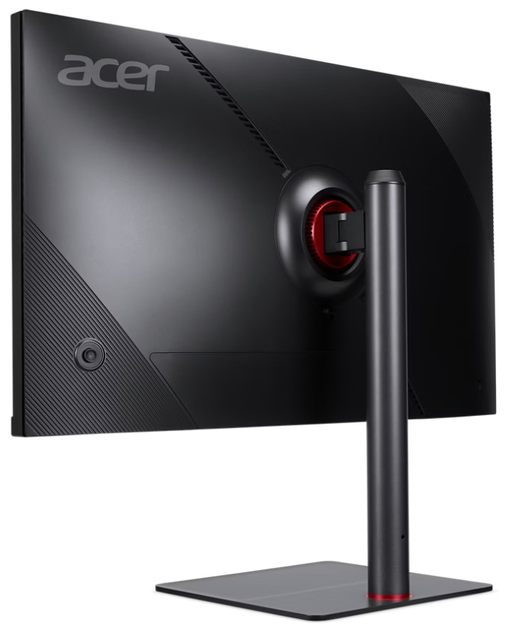Монiтор TFT ACER 27" XV275KVymipruzx (UM.HX5EE.V05) IPS 4K 160Hz HDMI DP USB-C Pivot USB hub MM Black - изображение 6