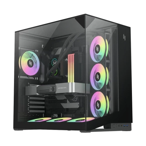 Корпус GameMax NEX C56 VC, Black - зображення 3