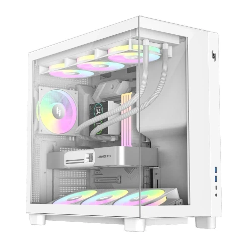 Корпус GameMax NEX C53, White - Фото 3 Корпус GameMax NEX C53, White - зображення 3