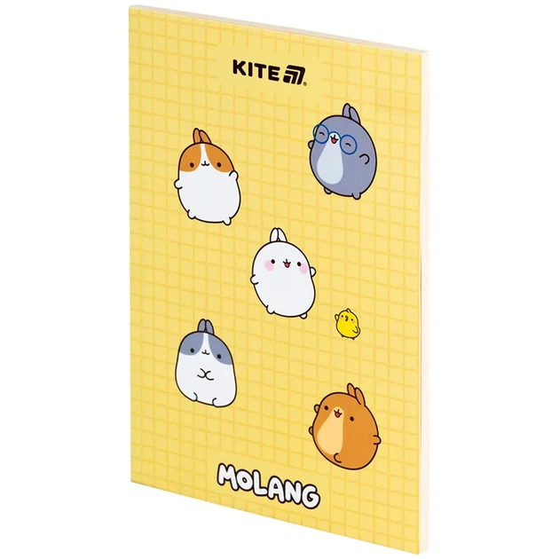 Блокнот Kite Molang ML25-193, термобиндер, А5, 64 листа, нелинованный - Фото 2 Блокнот Kite Molang ML25-193, термобиндер, А5, 64 листа, нелинованный - изображение 2