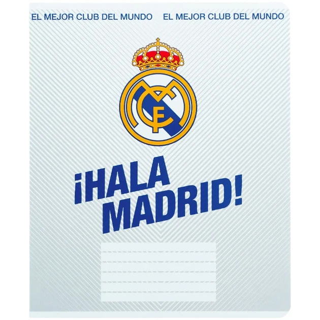 Тетрадь школьная Kite Real Madrid RL26-234, 12 листов, линия - Фото 5 Тетрадь школьная Kite Real Madrid RL26-234, 12 листов, линия - изображение 5