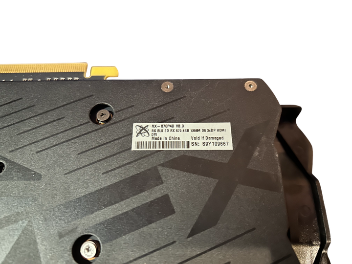 Видеокарта RX 570 4GB XFX GDDR5 (RX-570P4D) Б/У - Фото 5 Видеокарта RX 570 4GB XFX GDDR5 (RX-570P4D) Б/У - изображение 5