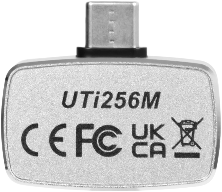 Камера тепловізійна Uni-T UTi256M USB-C 256 x 192 25 Hz (5900804155386) - Фото 2 Камера тепловізійна Uni-T UTi256M USB-C 256 x 192 25 Hz (5900804155386) - зображення 2