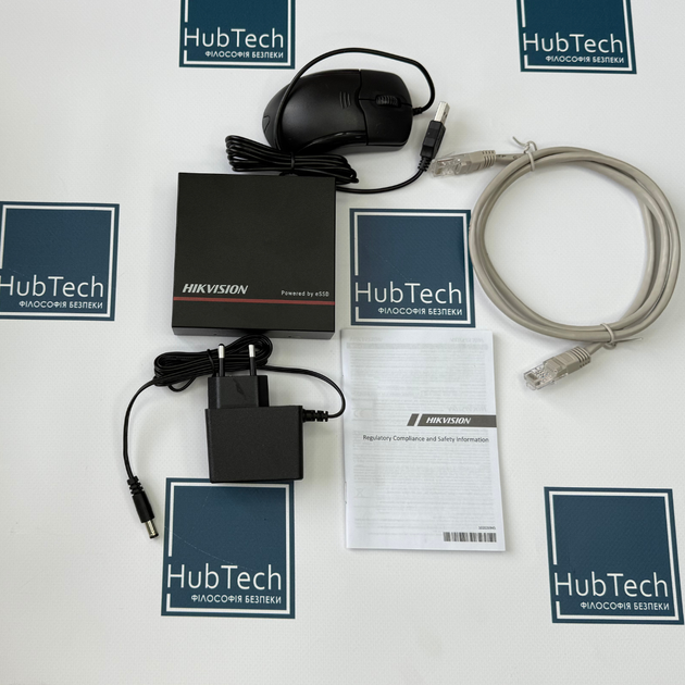 4-канальний IP відеореєстратор Hikvision DS-E04NI-Q1 (SSD 1T) твердотільний накопичувач - изображение 3