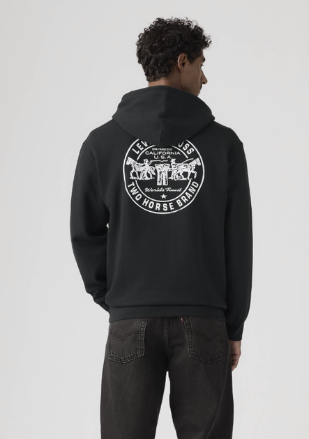 Худі кофта толстовка чоловіча Levi`s RELAXED GRAPHIC HOODIE SWEATSHIRT розмір M - Фото 6 Худі кофта толстовка чоловіча Levi`s RELAXED GRAPHIC HOODIE SWEATSHIRT розмір M - изображение 6