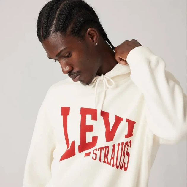 Худі кофта толстовка чоловіча Levi`s Relaxed Graphic Hoodie 384790409 розмір XL - Фото 2 Худі кофта толстовка чоловіча Levi`s Relaxed Graphic Hoodie 384790409 розмір XL - изображение 2