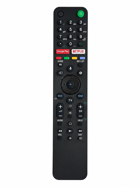 Пульт Sony RMF-TX500E для телевизора Sony с голосовым управлением Bluetooth - Фото 1 Пульт Sony RMF-TX500E для телевизора Sony с голосовым управлением Bluetooth - изображение 1