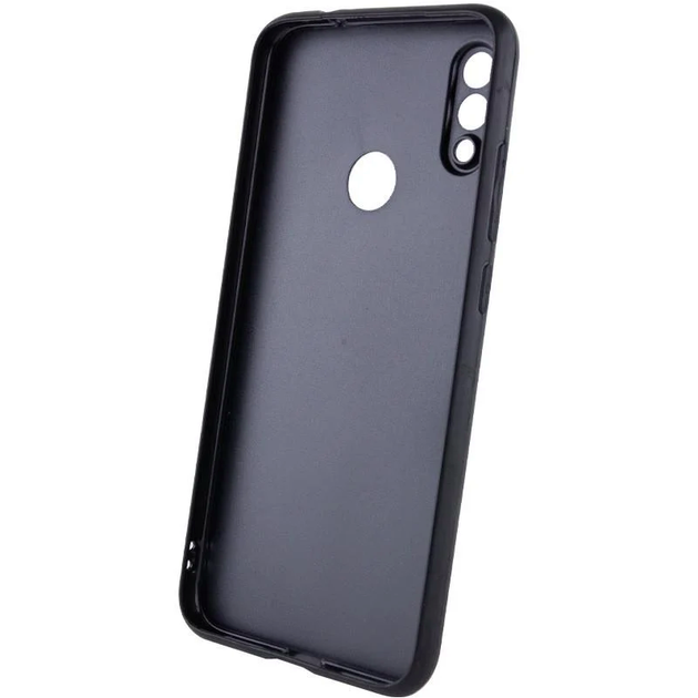 Чехол силиконовый для Xiaomi Redmi Note 7 черный защита от падений и царапин - изображение 2
