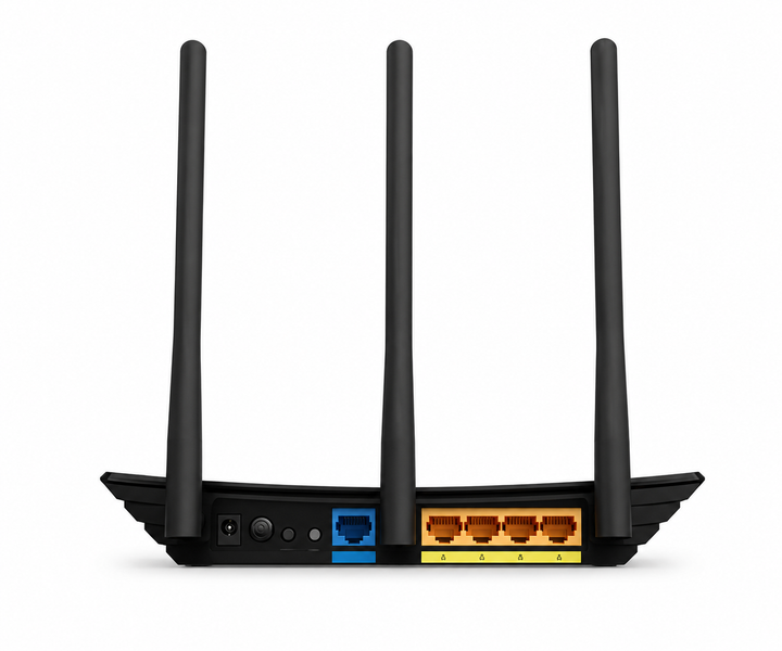 Wi-Fi роутер TP-Link TL-WR940N, 2.4 ГГц, 3 антени, чорний - Фото 3 Wi-Fi роутер TP-Link TL-WR940N, 2.4 ГГц, 3 антени, чорний - изображение 3