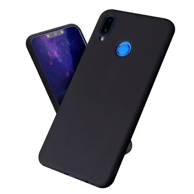 Чехол противоударный силиконовый для Xiaomi Redmi Note 7 черный защита от падений и ударов - изображение 4