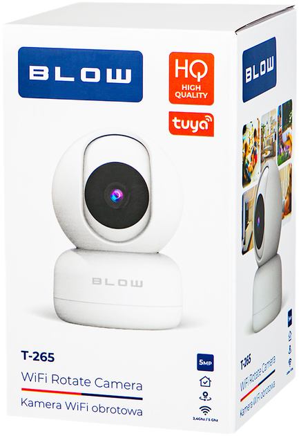 IP-камера Blow WiFi 5MP T-265 DualBand 5GHz (5900804137399) - зображення 5