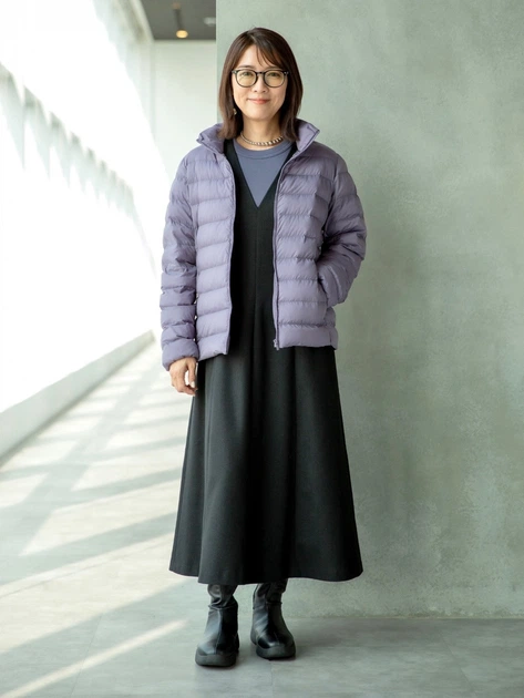 Куртка демисезонная женская Uniqlo 988385712 M Сиреневая (1159865272) - Фото 7 Куртка демисезонная женская Uniqlo 988385712 M Сиреневая (1159865272) - изображение 7