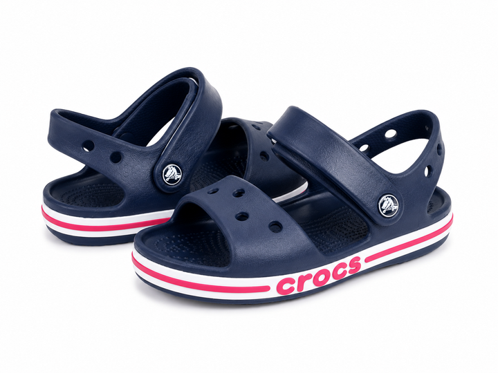 Сандали детские Crocs Bayaband Sandal K синие для мальчиков и девочек 30,5 (211054-4CC) 18,5 см - Фото 4 Сандали детские Crocs Bayaband Sandal K синие для мальчиков и девочек 30,5 (211054-4CC) 18,5 см - изображение 4