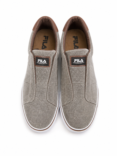Сліпони чоловічі Fila Casual Slip-On бежеві з коричневим 43 (17720401) - зображення 3