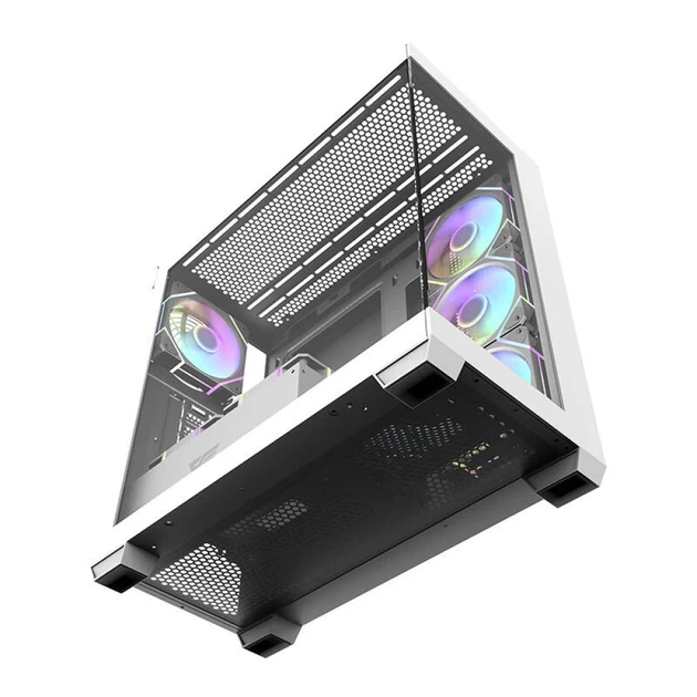 Корпус комп'ютерний Darkflash DS900 White + 7 вентиляторів ARGB (DS900 White) - зображення 7