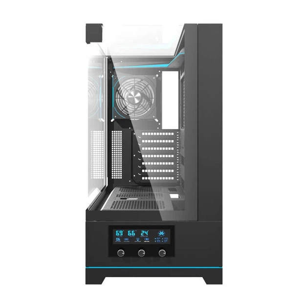Корпус компьютера DARKFLASH DY450 PRO Black + 1 вентилятор (4711527001529) - изображение 3