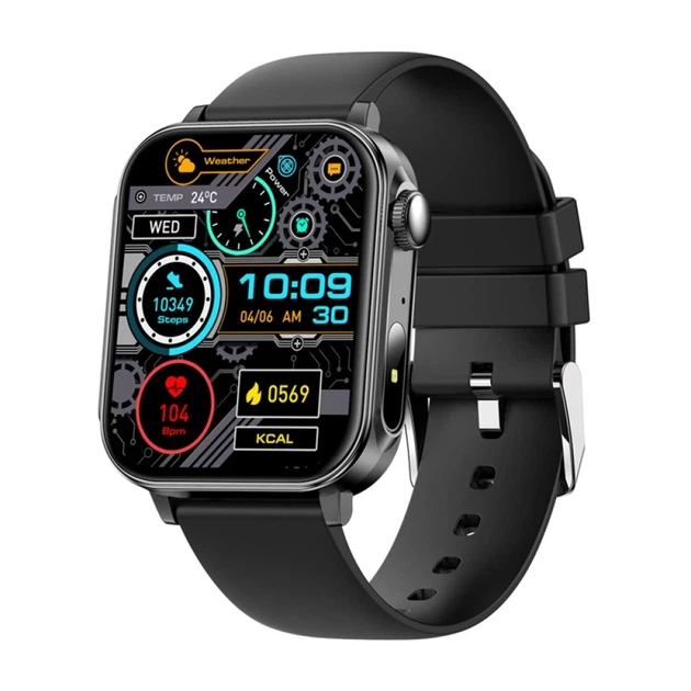 Смарт-часы Colmi P80 Black - Фото 1 Смарт-часы Colmi P80 Black - изображение 1