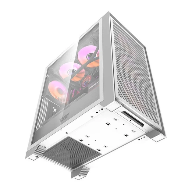 Корпус комп'ютерний Darkflash DRX70 Mesh + 4 вентилятори RGB White (DRX70 MESH WHITE) - зображення 11