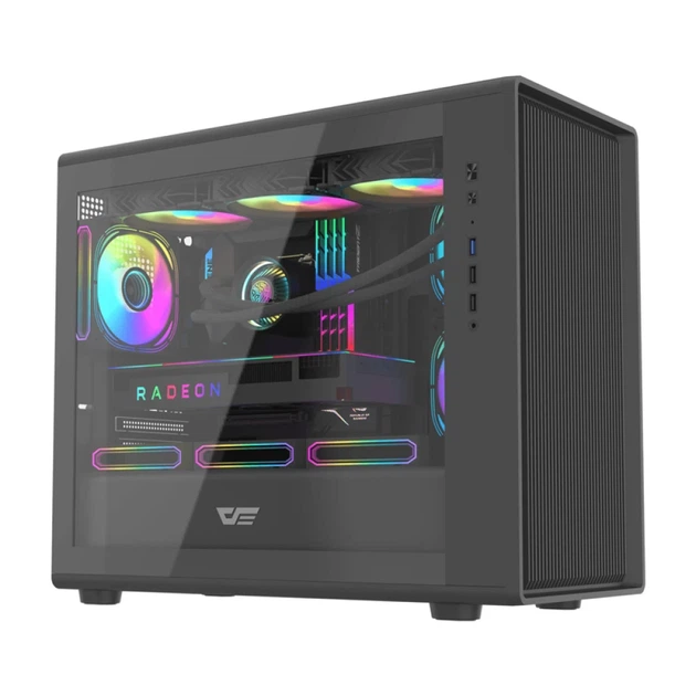 Корпус компьютерный Darkflash DB460M Black - изображение 2