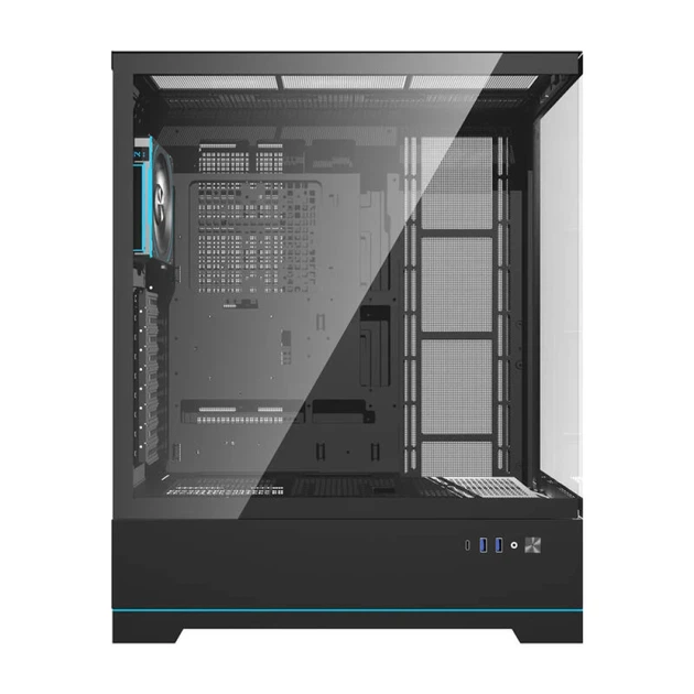 Корпус компьютера DARKFLASH DY451L PRO Black + 1 вентилятор (DY451L) - Фото 7 Корпус компьютера DARKFLASH DY451L PRO Black + 1 вентилятор (DY451L) - изображение 7