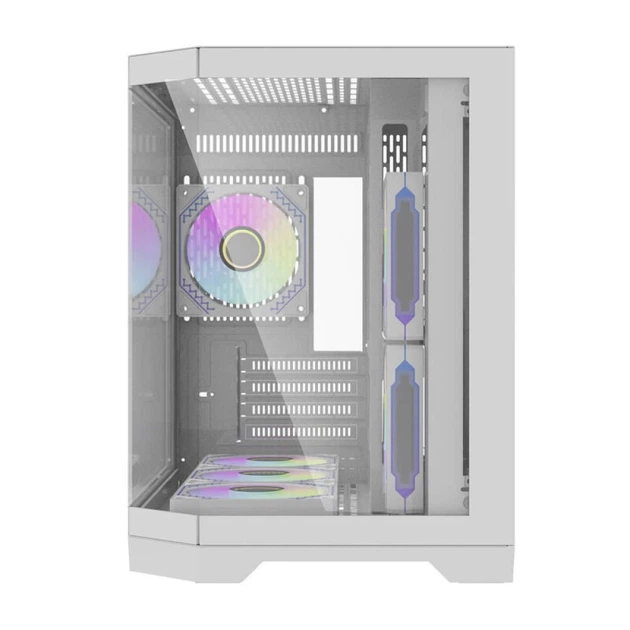 Computer Case Darkflash FT418 White with 6 ARGB Fans (6926170048342) - зображення 2