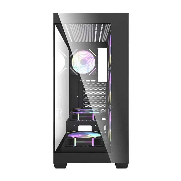 Корпус комп'ютерний Darkflash DS900 + 7 вентиляторів ARGB Black (5905316148895) - зображення 4
