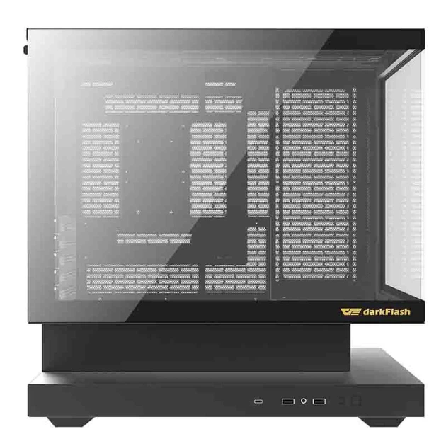 Корпус компьютера Darkflash F1 + 6 вентиляторов ARGB Black (4711527006081) - изображение 2