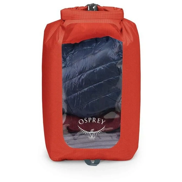 Гермомішок Osprey DrySack 20L w/Window mars orange (100087203) - изображение 2