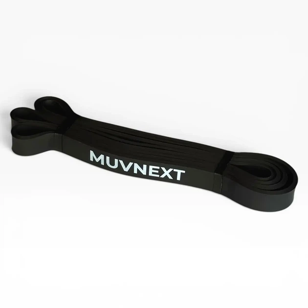 Гумова петля чорна 11-22 кг MuvNext — для спорту і фітнесу - Фото 5 Гумова петля чорна 11-22 кг MuvNext — для спорту і фітнесу - зображення 5