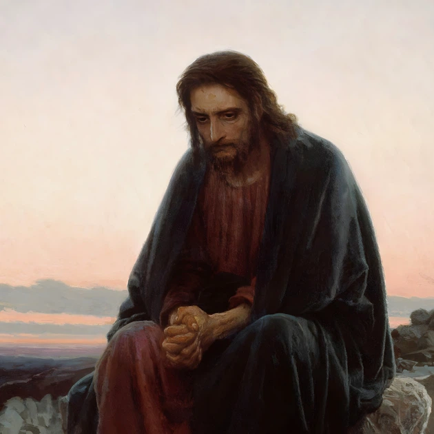 Інтер'єрна картина Христос у пустелі, Іван Крамськой, Ivan Kramskoy, Christ in the Wilderness, християнський живопис, 40×30 см (id6671) - Фото 6 Інтер'єрна картина Христос у пустелі, Іван Крамськой, Ivan Kramskoy, Christ in the Wilderness, християнський живопис, 40×30 см (id6671) - зображення 6