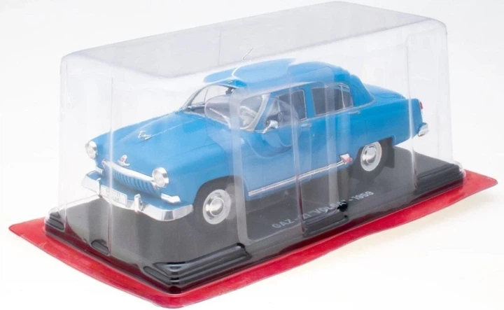Коллекционная модель автомобиля GAZ M21 Volga 1959 Hachette HACHM21 1:24 - Фото 2 Коллекционная модель автомобиля GAZ M21 Volga 1959 Hachette HACHM21 1:24 - изображение 2