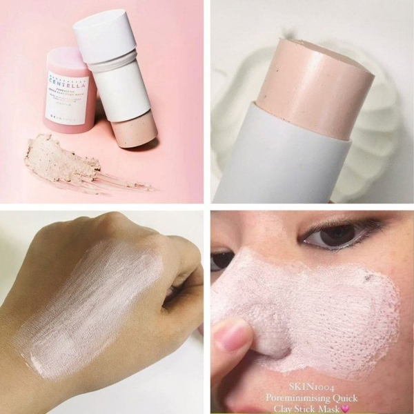 Маска в стике SKIN1004 Madagascar Centella Poremizing Quick Clay Stick Mask глиняная 27 г - изображение 2